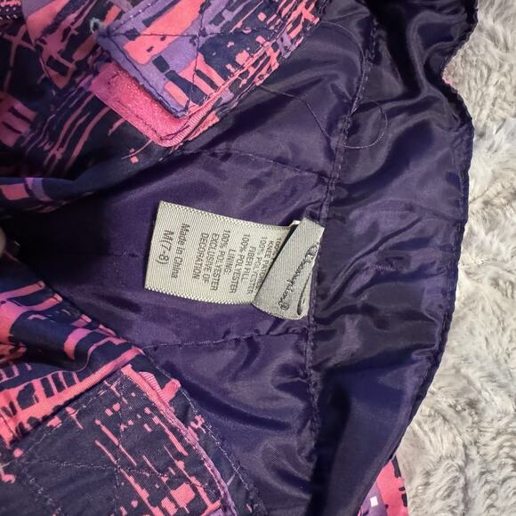 Champion Snow Pants Girls Size M (7-8) Purple Pink Pockets Venture Dry Ski - Picture 8 of 8